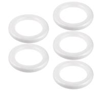 SOIMISS 5 Pezzi Anello Creativo in Schiuma Bianca per Lavoretti Natalizi | Forma Tonda e Circolare, Si Colora, Si Dipinge, Si Incolla, Si Fissa