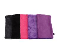 SOIMISS 5 Pezzi Guanti Struccanti in Microfibra senza Dita, per Viso e | Texture Ultrasoft, Struttura Fitta in Poliestere, Uso Notturno e Sotto la Doccia, per Donne