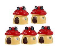 SOIMISS 5 Pezzi Miniature Case da Decorazioni per Fatati e Piante Vasi e Creativi per Naturali