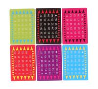 SOIMISS 5 set Carte Telepatiche Numeriche Piccole in Resistente per Spettacoli di Incantesimi e Trucco Interattivo di Lettura Mentale