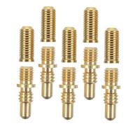 SOIMISS 5 set Elementi in Metallo per Giunto Bastone da Biliardo Connessione Robusta per Prolunga Manico Precisione Migliorata e Presa Confortevole per Gioco Domestico e Competitivo