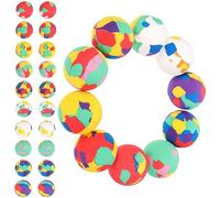 SOIMISS 50 di Palline Rimbalzanti Colorate in Eva per Bambini Giocattoli per Gioco Indoor e Outdoor Stimolano Abilità Cognitive e Rilassamento