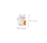 SOIMISS 6 Pezzi Di Gatto Gatto Fortunato Che Saluta Sul Cruscotto Della Fortuna Giapponese Decorazione Per La Casa Decorazione Per