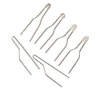 SOIMISS 6 Pezzi Punte Ricambio per Pirografia in Filo Modelli Resistenti e Precisi per Incisione su Legno Punte per Penna Pirografo ad Alta Impedenza Adatte Artisti e Artigiani