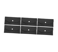 SOIMISS 6 Pz Sacco postale portafogli con cerniera zipper wallet travel bag portabanconote portasoldi portafoglio da donna portafoglio lungo sacchetto di contanti borsa delle donne pelle