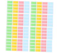 SOIMISS 70 fogli Etichette Autoadesive per e Stickers Vuoti Impermeabili per e Scuola Design Semplice e Pratico Facile da Applicare