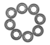 SOIMISS 8 Pezzi Cuscinetti 608Zz per Ruote Anteriori Sedia a Rotelle Kit Ricambio Forcella Cuscinetto Mozzo Piccolo Sterzo Fluido e Riduzione Rumore per Sedie a Rotelle per Anziani