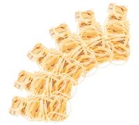 SOIMISS 8 Pezzi Legnetti Accendifuoco per Barbecue e Accendi Brace Legno Naturale per Sopravvivenza Outdoor Starter Carbonella Legno per Picnic e Emergenze