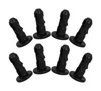 SOIMISS 8 pezzi Pin di Blocco per Coperchio Contenitore Accessori in Plastica Resistenti per Contenitore Spazzatura Esterno Clip di Sicurezza per Porta Immondizia Parti di Ricambio per