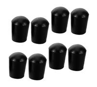 SOIMISS 8 Pezzi Tappi Antiscivolo per Cello in Gomma Cuscinetti Protettivi per Base Endpin Accessori per Violoncello per Professionale e Didattico Stabilità e Protezione del Pavimento