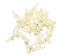 SOIMISS 80 Pezzi Protezioni Angolari in Ferro Vintage per Libri e Album Angoli Triangolari Decorativi in Metallo con Design Intagliato Resistenti Urti e Facili da Installare per Scrapbook