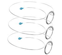 SOIMISS Accessori Per La Riparazione Degli Orologi 3 Pezzi Supporto Filo Regolabile Per Lente D'ingrandimento Piccolo Porta-lente Metallico Per Uso Orologiaio