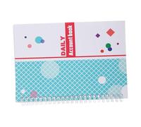 SOIMISS Accounting Ledger Book Portable Coil Bound Expense Tracker Notebook For Personal And Business Use Financial Record Organizer For Students And Freelancers