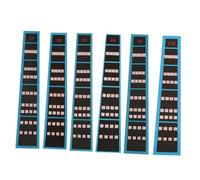 SOIMISS Aderire Per Tastiera Del Violino Etichette Per Segnatasti Tabella Resistente e Facile Da Rimuovere Per Aiutare i Principianti Capire La Tastiera Del Violino