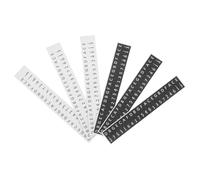 SOIMISS Adesivi per Kalimba a 17 Tasti per Principianti Etichette Pentagramma per Pianoforte a Pollice Set 6 Pezzi 3 + 3 Neri Adesione Forte per Pratica Musicale e