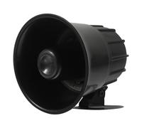 SOIMISS Allarme Acustico 12V Monotono Altoparlante Pa Rotondo per Auto Corpo Plastico Resistente Agli Schizzi Accessorio per Veicoli e Sistemi di Comunicazione Motociclistici