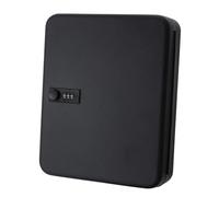 SOIMISS Armadio Serratura Chiavi Parete con Slot Cassetta Portachiavi con Combinazione Codice Scatola Lucchetto Nera per e Scuole