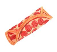 SOIMISS Astuccio Portapenne in Tela Arrotolabile Pizza, Sacchetto Porta Matite Leggero e Compatto, Custodia per Materiali Artistici per Scuola e Ufficio