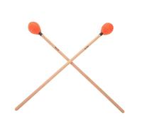 SOIMISS Bacchette Legno Acero Per Percussioni Bacchette Per Xilofono e Lingua Da Due Avvolgimento Filato Per Suono Raffinato Per Comfort e Prestazioni Affidabili Per Musicisti Tutti