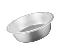 SOIMISS Bacinella Lavaggio Alluminio Spessa Rotonda Contenitore Versatile per Verdure Frutta Leggera e Impilabile per Uso Ed