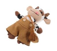 SOIMISS bambola di mucca arredamento casa Animale di peluche di Halloween cuscino di peluche mucca decorazioni di mucche per la casa mini animali da fattoria animali imbalsamati di mucca
