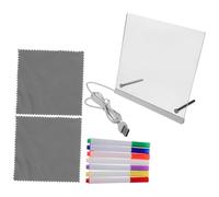 SOIMISS Blocco Di Plastica Per Scrivere Tappetino Da Te Memo Colori Chiari E Cancellabile Per Ragazzi E Ragazze Con Messaggio Colorato Supporto Per Appunti Scuola