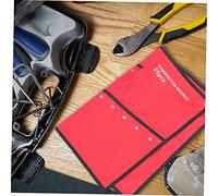 SOIMISS Borsa Porta Utensili Arrotolabile in Oxford Resistente Organizer per Chiavi Inglesi e Attrezzi Marsupio Uomo Compatto Cinturini Integrali e Design