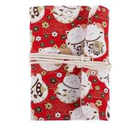 SOIMISS Borsa Portaoggetti per Ferri da Maglia Circolari e Dritti con 12 Scomparti Rimovibili, Custodia per Attrezzi da Filato Leggera e Resistente, Organizer Portatile per Viaggi e