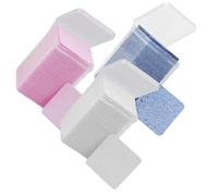 SOIMISS Bottiglie Salviette Pulizia Colla Ciglia Non Tessute Dischetti Multiuso per Estensioni e Salone Colorati Bianco Rosa Chiaro Azzurro