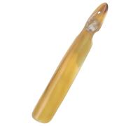 SOIMISS Calzascarpe in Corno Naturale lungo 23,8 Cm per Anziani e Donne Incinte, e Portatile, Sollevatore per Scarponi da Snowboard e Stivali, Ergonomico e Fatto a Mano, per Viaggi