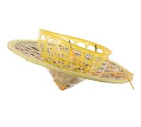 SOIMISS Cappello Asiatico Conico in Bambù per Cosplay e Performance, Cappello Tradizionale Giapponese Corda Regolabile, Accessorio per Feste e Teatro 30 CM Colore Casuale