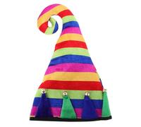 SOIMISS Cappello Clown in Feltro per Halloween e Mardi Gras Accessorio Costume Giullare per Feste Performance e Cosplay