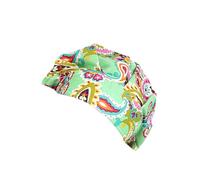 SOIMISS Cappello Da Lavoro Regolabile in Cotone Stampato Bottone, Berretto Da Infermiera e Medico Unisex Per Strutture Sanitarie e Centri Estetici