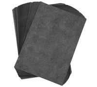 SOIMISS Carta Carbone Nera A4 200 Fogli per Ricalco e Disegno Carta da Lucido in Carbonio per Tela Legno e Tessuti Fogli di Trasferimento Precisione Senza Macchie