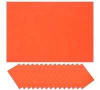 SOIMISS Carta Colorata A4 Arancione 80g 100 Fogli per Stampante e Fotocopiatrice Carta per Acquerelli per per Origami Disegno e Bricolage Scolastico e Creativo