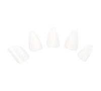 SOIMISS Chiodi Pipa 5 Pezzi in Nylon Bianco, Copriunghie Ergonomici e Lisci per Pipa e Guzheng, Protezioni per Dita per Pratica Strumenti a Corda