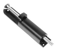 SOIMISS Chiusura a molla in lega di zinco: chiusura a molla con asta di caduta per cancelli e porte del fienile - elegante elemento di bloccaggio della porta per una facile installazione