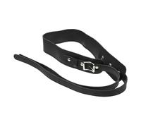 SOIMISS Cinturino Design Creativo in Pelle Nera per Tuba e Trombone Regolabile Comodo e Pratico Accessorio per Musicisti