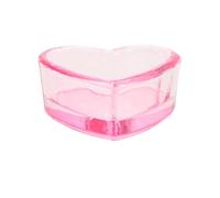 SOIMISS Ciotola Per Manicure Forma Di Cuore Vaschetta Per Pennelli Per Unghie in Acrilico Accessorio Per Manicure
