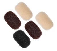 SOIMISS Clip per Chioma Imbottitura per Aumentare Volume, Set da 5 Pezzi Traspiranti Base Autobloccante, Accessorio Invisibile per Styling Chioma Donna e Acconciature Colore Casuale