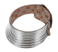 SOIMISS Collana Girocollo Tribale Africana per Donna Gioielli Punk Massicci Collare lungo Accessori per Costumi Egiziani per Feste e Festival