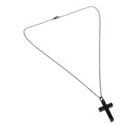SOIMISS Collana in Acciaio Inossidabile Urna Per Ceneri Design Apribile Croce Simbolica Ciondolo Commemorativo Per Di Animali Domestici o Umani
