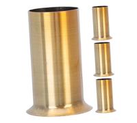 SOIMISS Copriportalampada in Ferro Per Lampadario, Manica Base Candelabro 30x80mm, Accessorio Per Prese Lampadari in Cristallo, Set Da 4 Pezzi, Per Lampade Da Soffitto Decorativo