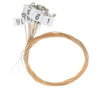 SOIMISS Corde di Ricambio per Lira, in Filo d'Acciaio e Ottone, Suono Nitido e Armoniche Ricche per Musicisti e Strumenti Musicali