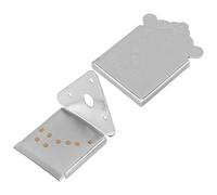 SOIMISS Cordiera per Mandolino in Metallo Cromato Argento a 8 Corde, Ponte di Ricambio per Mandolini Strumenti Musicali, Accessorio per Ensemble e Performance Musicali