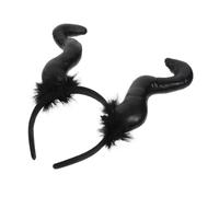 SOIMISS Corna Da Diavolo Cercaietto Per Capelli Halloween Cercaietto Corno Da Diavolo Per Feste Per Cosplay e Foto Realizzato in Materiale Di Leggero e Comodo Da Indossare