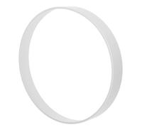 SOIMISS Cornice Rotonda da Parete in Metallo Bianco 11, 99 Pollici