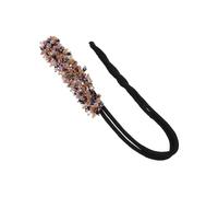 SOIMISS Creatore Fai da Te per Chignon Cristalli, Fermaglio per Chignon a Ciambella, Accessorio per Chioma Elegante per Donne e Ragazze, Strumento per Modellare Acconciature Quotidiane