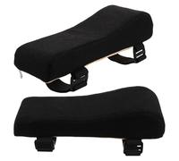 SOIMISS Cuscini Ergonomici per Braccioli da Sedia da Ufficio da Gioco, Imbottitura Spugna ad Alta Densità Antiscivolo con Cinturino Regolabile, Protezione Braccioli per Poltrone e