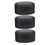 SOIMISS Cuscini per Orologi e Braccialetti in Morbida Spugna e Pelle PU Neri Set da 3 per Esposizione in Negozi Vetrine e Musei Supporto Leggero e Resistente per Collezionisti